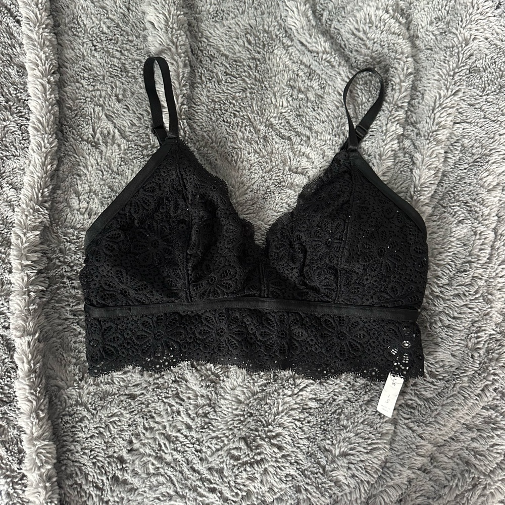 Black Lace Bralette
